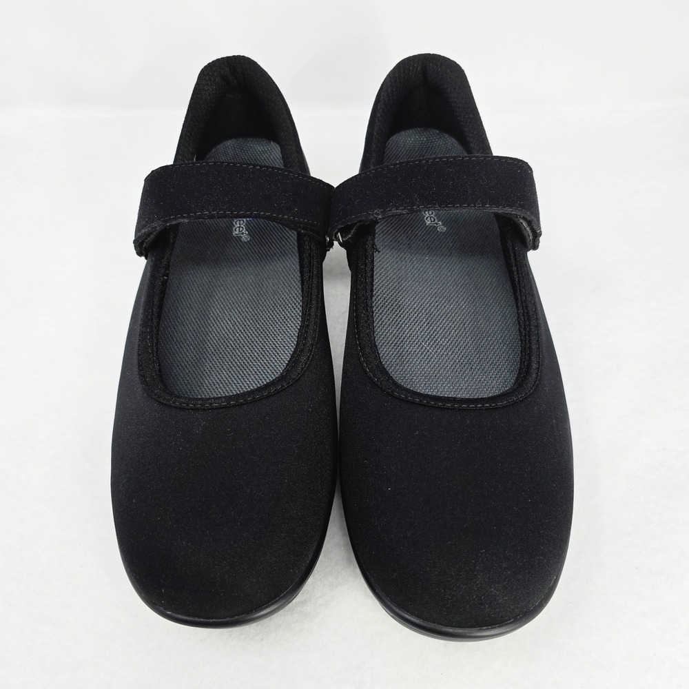 Orthofeet Womens Black 827 Springfield Mary Jane Shoes 11.5 B Medium Comfort